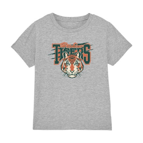 Front - Stranger Things Childrens/Kids Hawkins Tigers Scratch Heather T-Shirt