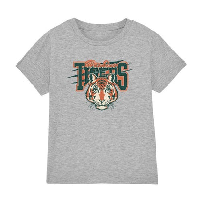 Front - Stranger Things Childrens/Kids Hawkins Tigers Scratch Heather T-Shirt