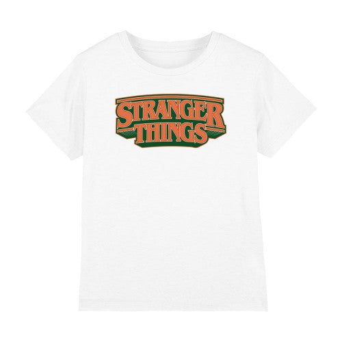 Front - Stranger Things Childrens/Kids Hawkins High School Logo T-Shirt