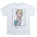 Front - Frozen Childrens/Kids 100th Anniversary Edition Elsa T-Shirt