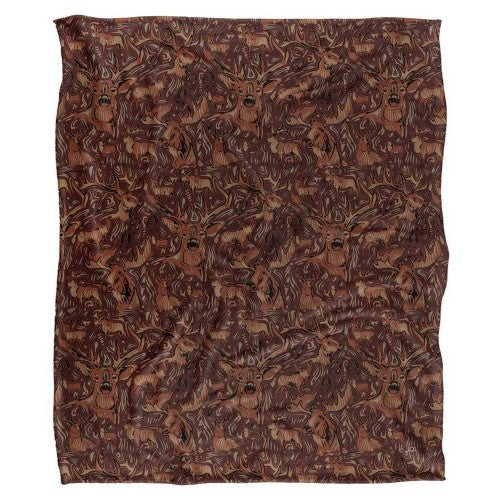 Front - JQ Licensing Jl-Jp Silky Deer Hunting Supersoft Blanket