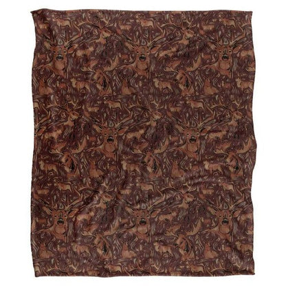 Front - JQ Licensing Jl-Jp Silky Deer Hunting Supersoft Blanket