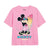 Front - Disney Girls Surf Mickey Mouse Gradient T-Shirt
