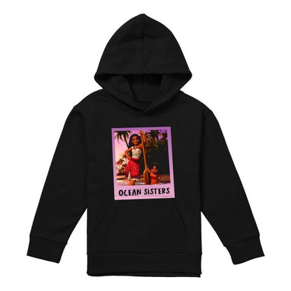 Front - Moana 2 Childrens/Kids Ocean Sisters Moana & Simea Hoodie