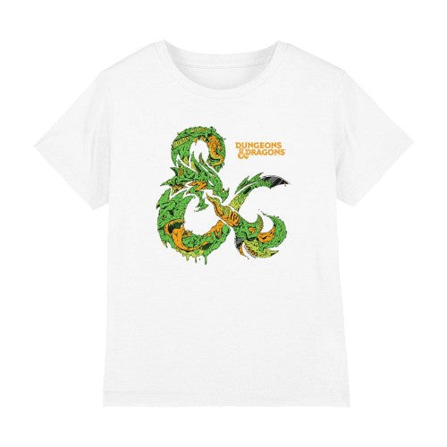 Front - Dungeons & Dragons Childrens/Kids Monster Logo T-Shirt