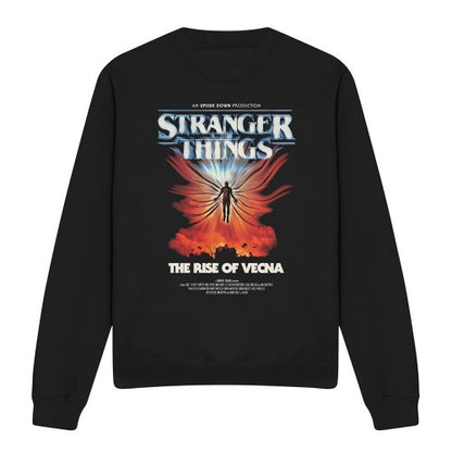 Front - Stranger Things Unisex Adult Vecna Poster Sweatshirt