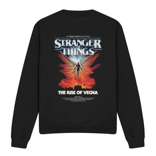 Front - Stranger Things Unisex Adult Vecna Poster Sweatshirt