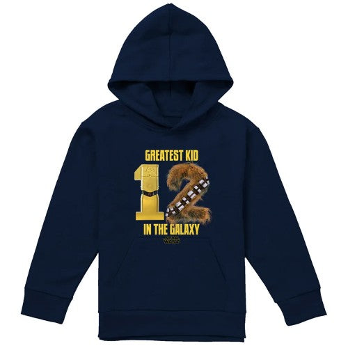 Front - Star Wars Childrens/Kids Greatest Kid C-3PO & Chewbacca Hoodie