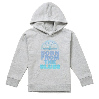 Front - Sun Records Childrens/Kids Born From The Blues Heather Hoodie