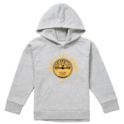 Front - Sun Records Childrens/Kids Elvis Presley Thats All Right Youth Heather Hoodie