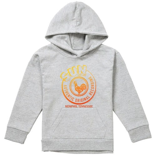 Front - Sun Records Childrens/Kids Sun Authentic Heather Hoodie