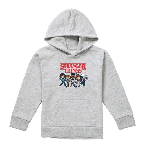 Front - Stranger Things Childrens/Kids Cartoon Hoodie