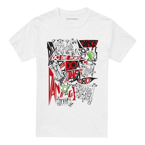 Front - Invader Zim Unisex Adult Do The Robot Gir T-Shirt