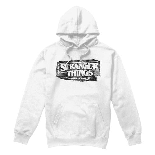 Front - Stranger Things Unisex Adult Punk Logo Hoodie