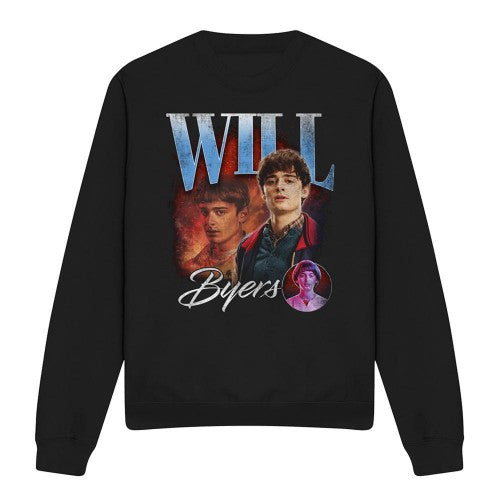 Front - Stranger Things Unisex Adult Will Homage Sweatshirt