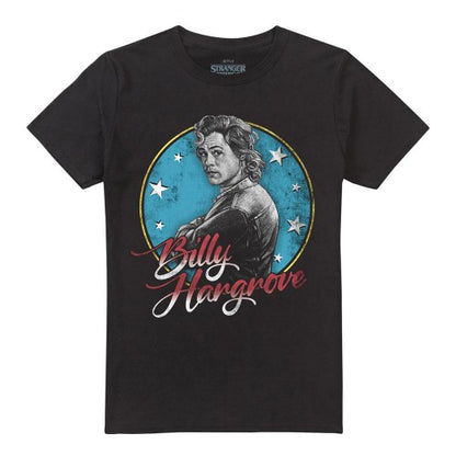 Front - Stranger Things Unisex Adult Billy Band T-Shirt