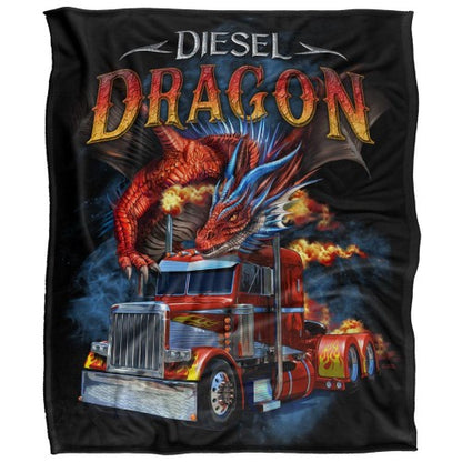 Front - JQ Licensing Silky Dragon Supersoft Blanket