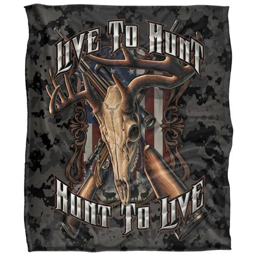 Front - JQ Licensing Silky Deer Supersoft Blanket