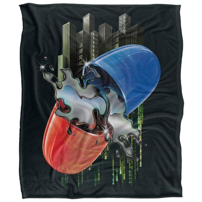 Front - The Matrix Silky Pills Supersoft Blanket