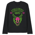 Front - Stranger Things 5 Unisex Adult Hellfire Neon Graffiti Logo Long-Sleeved T-Shirt