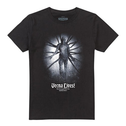 Front - Stranger Things Unisex Adult Vecna Lives Poster T-Shirt