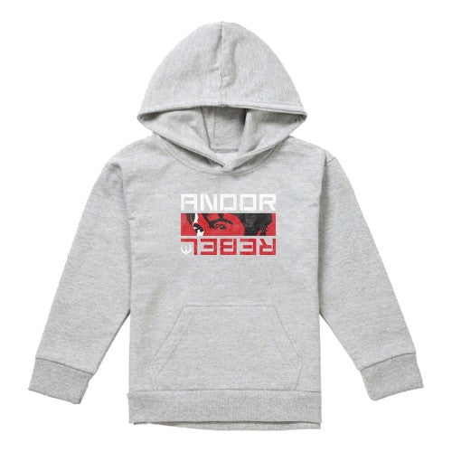 Front - Star Wars Childrens/Kids Andor Rebel Spy Heather Hoodie