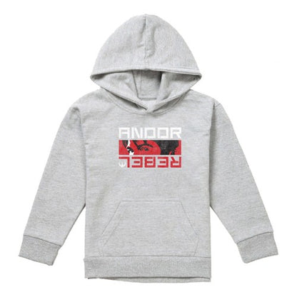 Front - Star Wars Childrens/Kids Andor Rebel Spy Heather Hoodie
