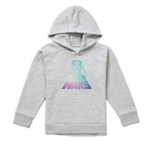 Front - Star Wars Childrens/Kids Vadient Heather Hoodie