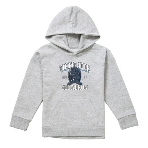 Front - Star Wars Childrens/Kids Tie Fighter Heather Hoodie