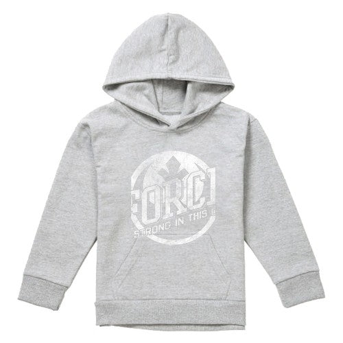 Front - Star Wars Childrens/Kids The Force Is Strong Heather Hoodie