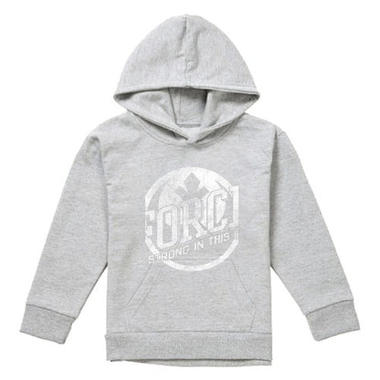 Front - Star Wars Childrens/Kids The Force Is Strong Heather Hoodie