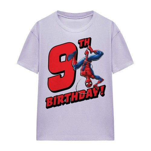 Front - Spider-Man Womens/Ladies Deck The Walls T-Shirt