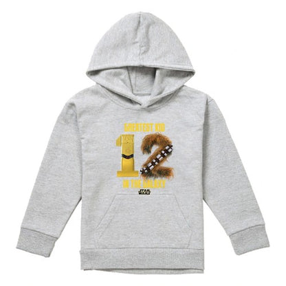 Front - Star Wars Childrens/Kids Greatest Kid Heather Hoodie