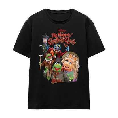 Front - The Muppets Christmas Carol Womens/Ladies Poster T-Shirt