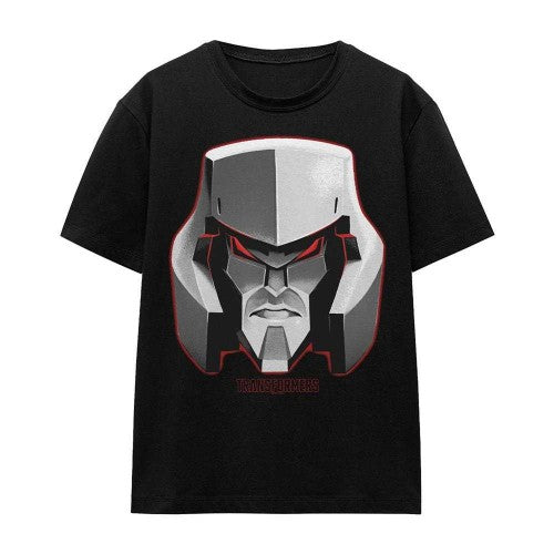 Front - Transformers Womens/Ladies Megatron Big Face T-Shirt