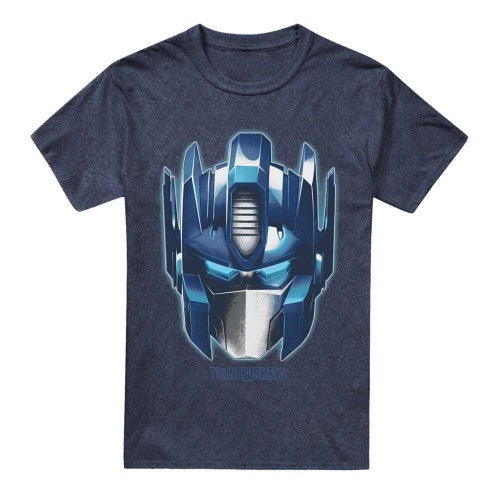Front - Transformers Unisex Adult Generations Optimus Prime Face T-Shirt