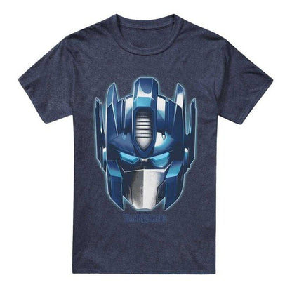 Front - Transformers Unisex Adult Generations Optimus Prime Face T-Shirt