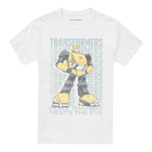Front - Transformers Unisex Adult Generations Autobot More Than Meets The Eye Bumblebee T-Shirt