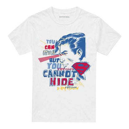 Front - Superman Unisex Adult Cannot Hide Xray Vision T-Shirt