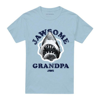 Front - Jaws Unisex Adult Jawsome Grandpa T-Shirt