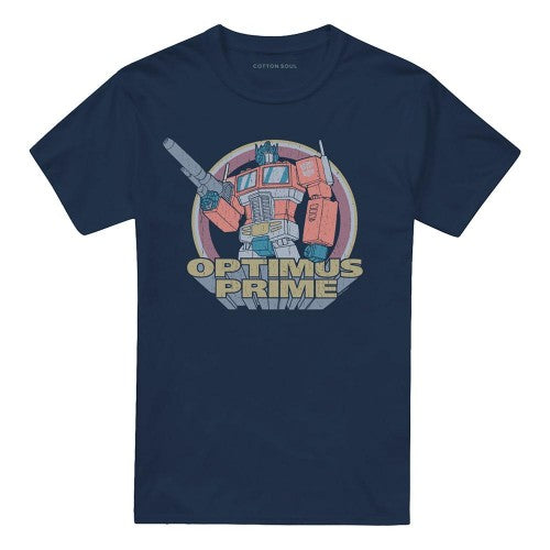 Front - Transformers Unisex Adult Generations Flea Market Heroic Autobot Optimus Prime T-Shirt