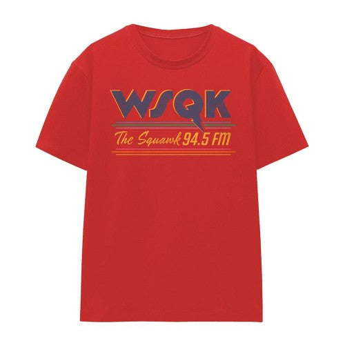 Front - Stranger Things Womens/Ladies Wsqk The Squawk Radio T-Shirt