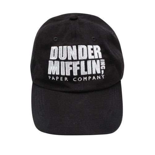 Front - The Office Mens Dunder Mifflin Baseball Cap