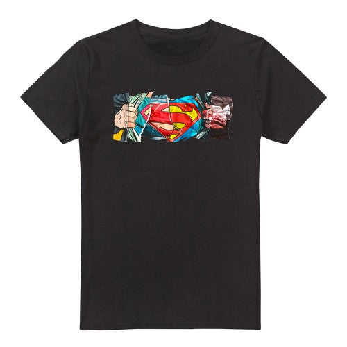 Front - Superman Mens Reveal T-Shirt