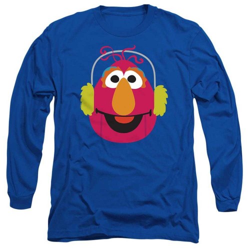 Front - Sesame Street Unisex Adult Telly Monster Nutcracker Christmas T-Shirt