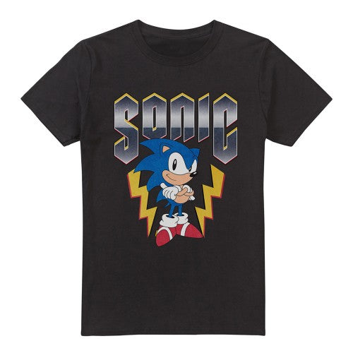 Front - Sonic The Hedgehog Mens Metal Sonic T-Shirt