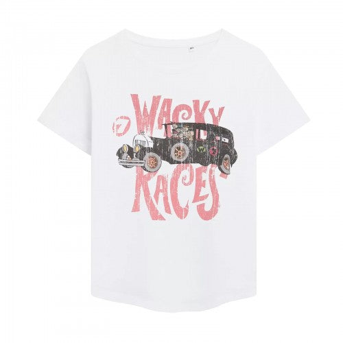 Front - Wacky Races Womens/Ladies Classic T-Shirt
