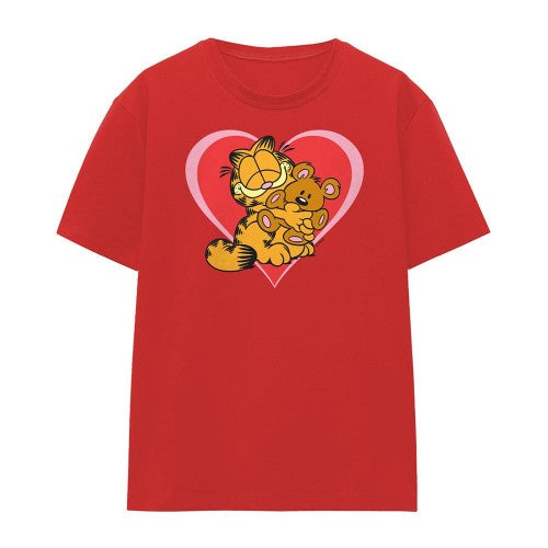 Front - Garfield Womens/Ladies Cute N Cuddly T-Shirt