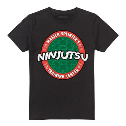 Front - Teenage Mutant Ninja Turtles Unisex Adult Ninjutsu School T-Shirt