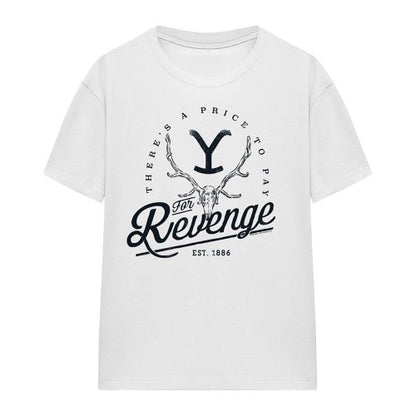 Front - Yellowstone Womens/Ladies There´s A Price To Pay T-Shirt